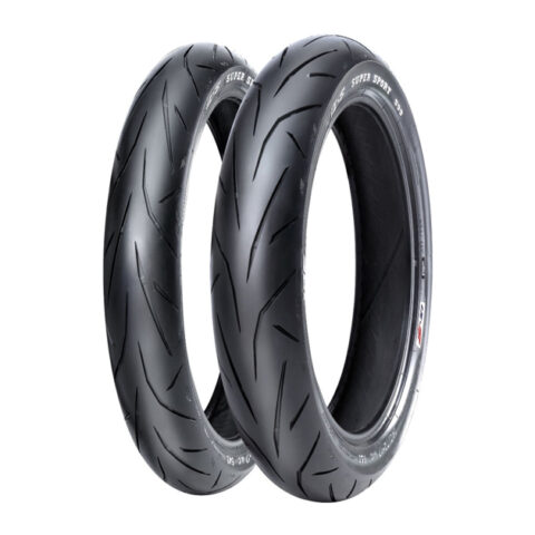 Llanta para moto IRC IZS 140/70-17 TL sin cámara ideal para uso sport urbano